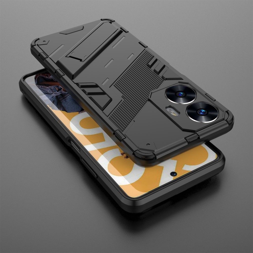 Tartós borítás a Realme C55 készülékhez - fekete