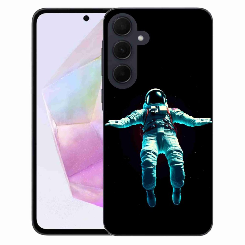 Gél borítás mmCase Samsung Galaxy A35 5G - űrhajós számára