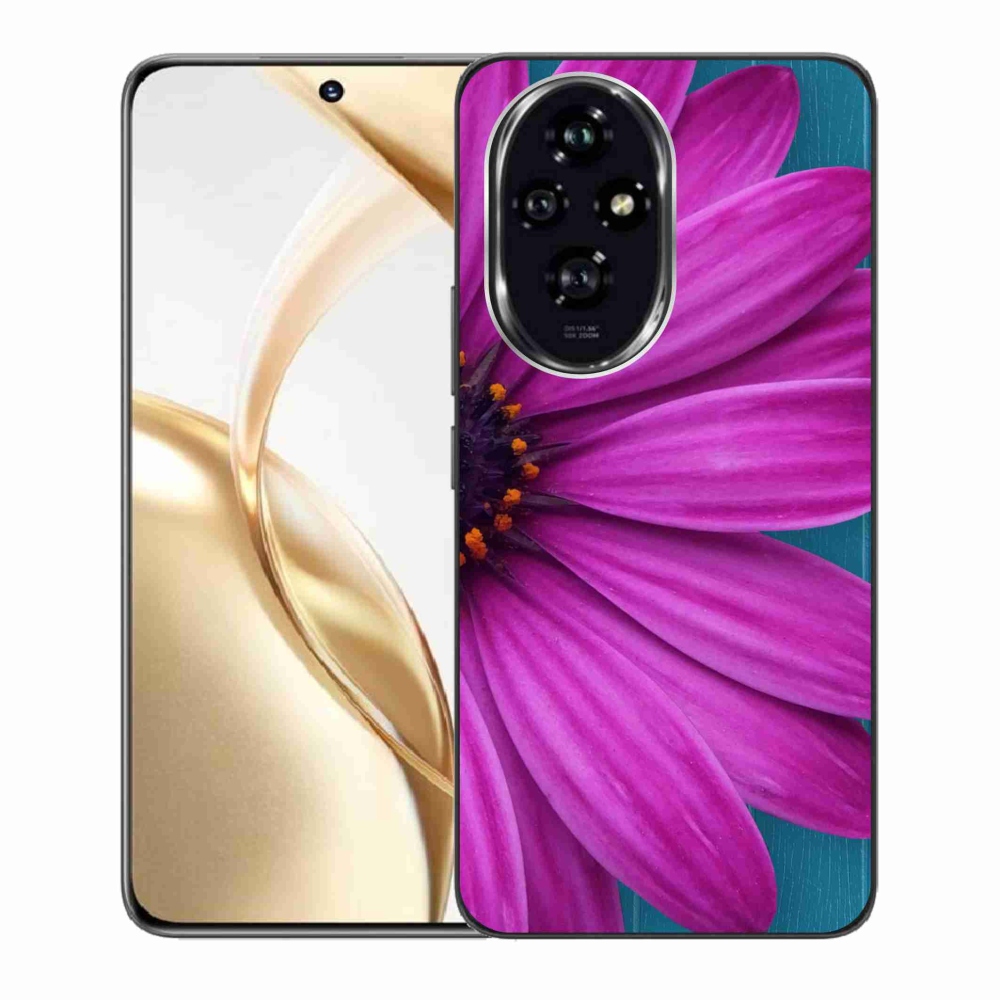 Gél tok mmCase a Honor 200 5G készülékhez - lila margaréta