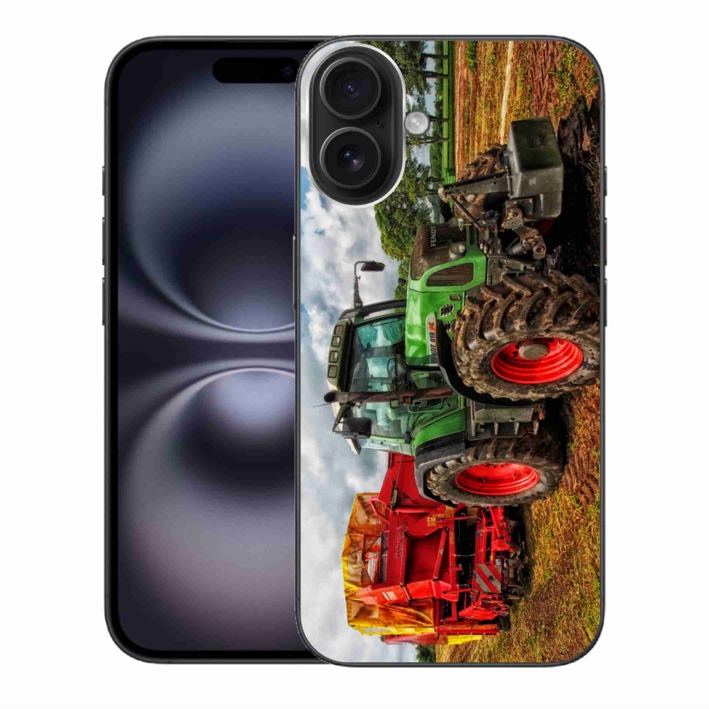 Zselés borítás mmCase iPhone 16 Plus készülékhez - traktor 4