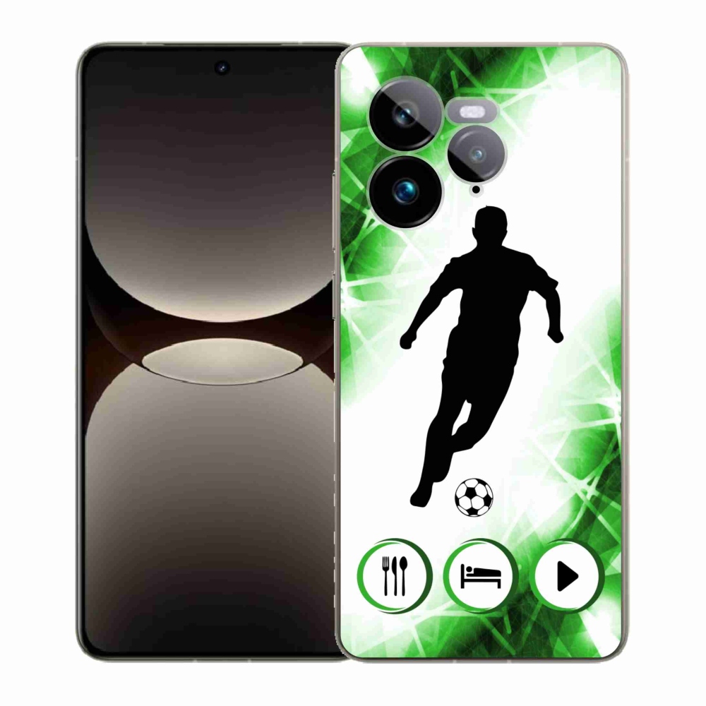 Gél borítás mmCase a Realme GT 7 Pro 5G számára - focista