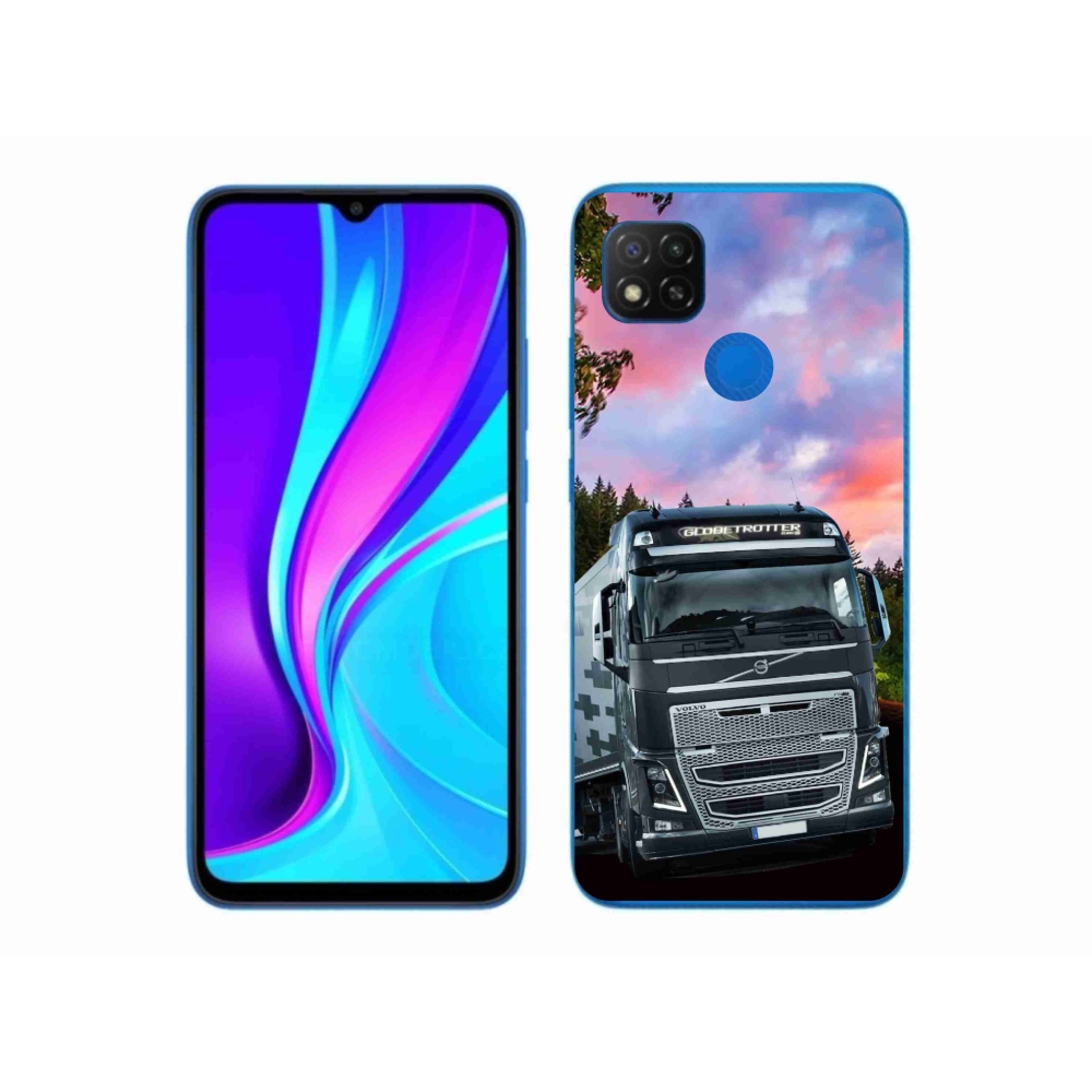 Gél borítás mmCase a Xiaomi Redmi 9C - teherautó 2
