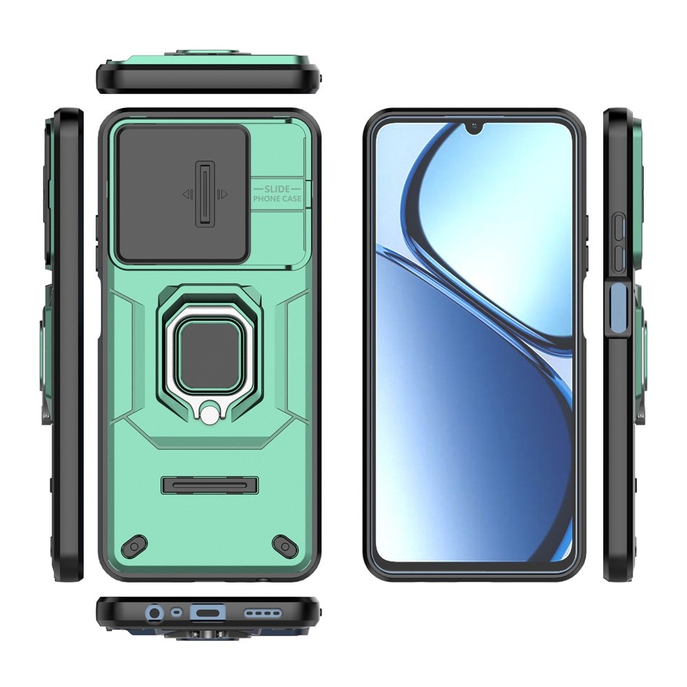 Lencseálló borítás a Realme C61/C63 készülékhez - zöld