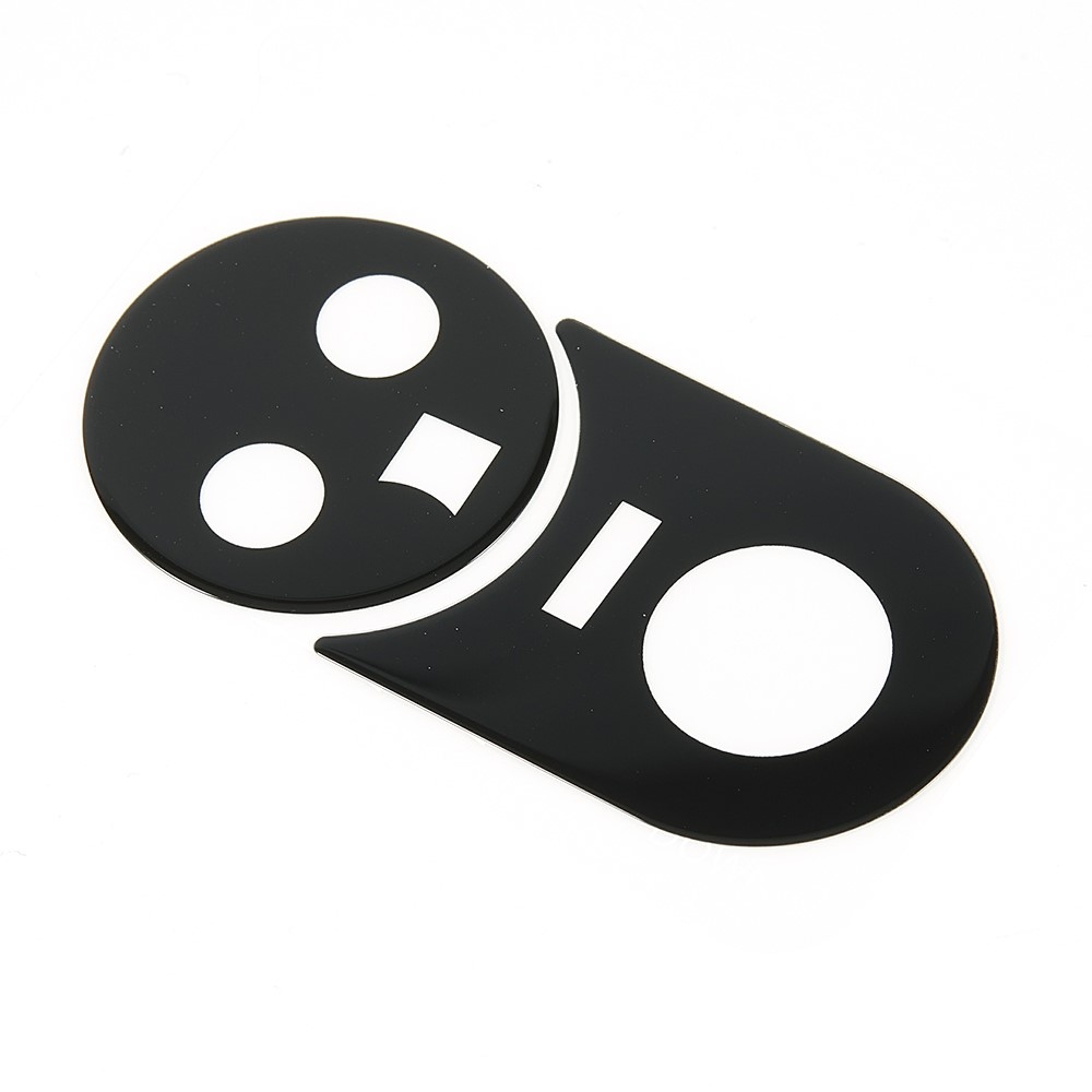 2,5D kamera lencse üveg a Vivo V50 5G-n - fekete