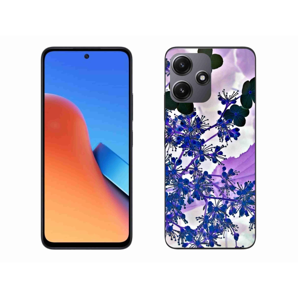 Gél borítás mmCase a Xiaomi Redmi 12 5G-hez - hortenzia virág