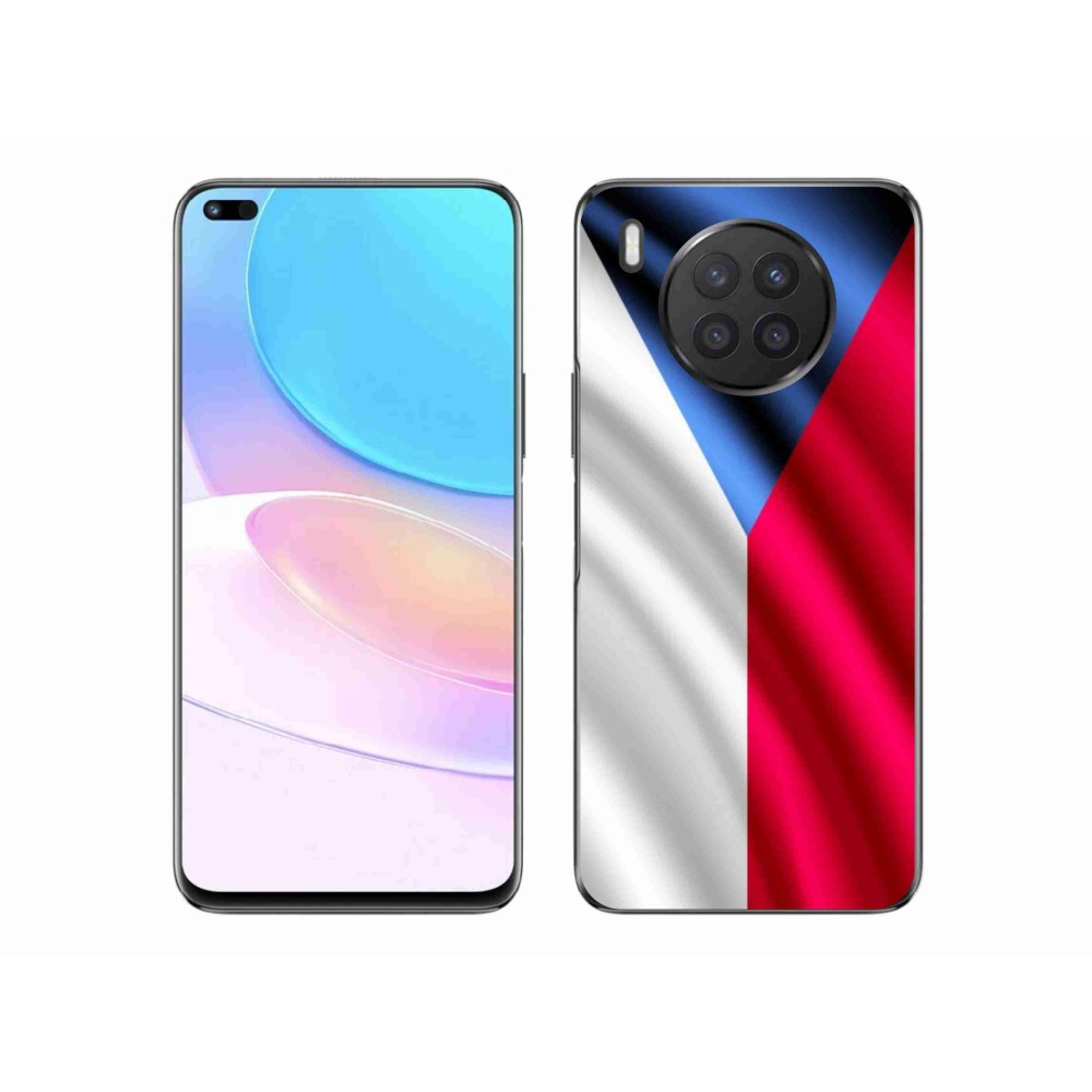 Zselés borító mmCase a Honor 50 Lite számára - cseh zászló