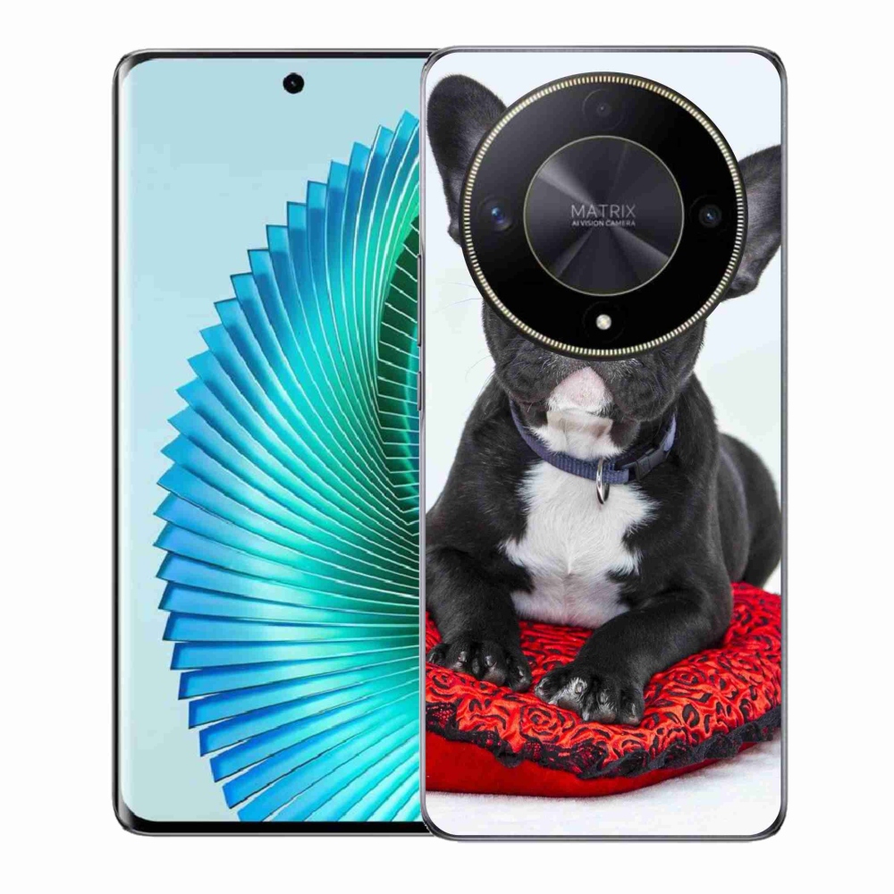 Gél tok mmCase a Honor Magic 6 Lite 5G számára - bulldog