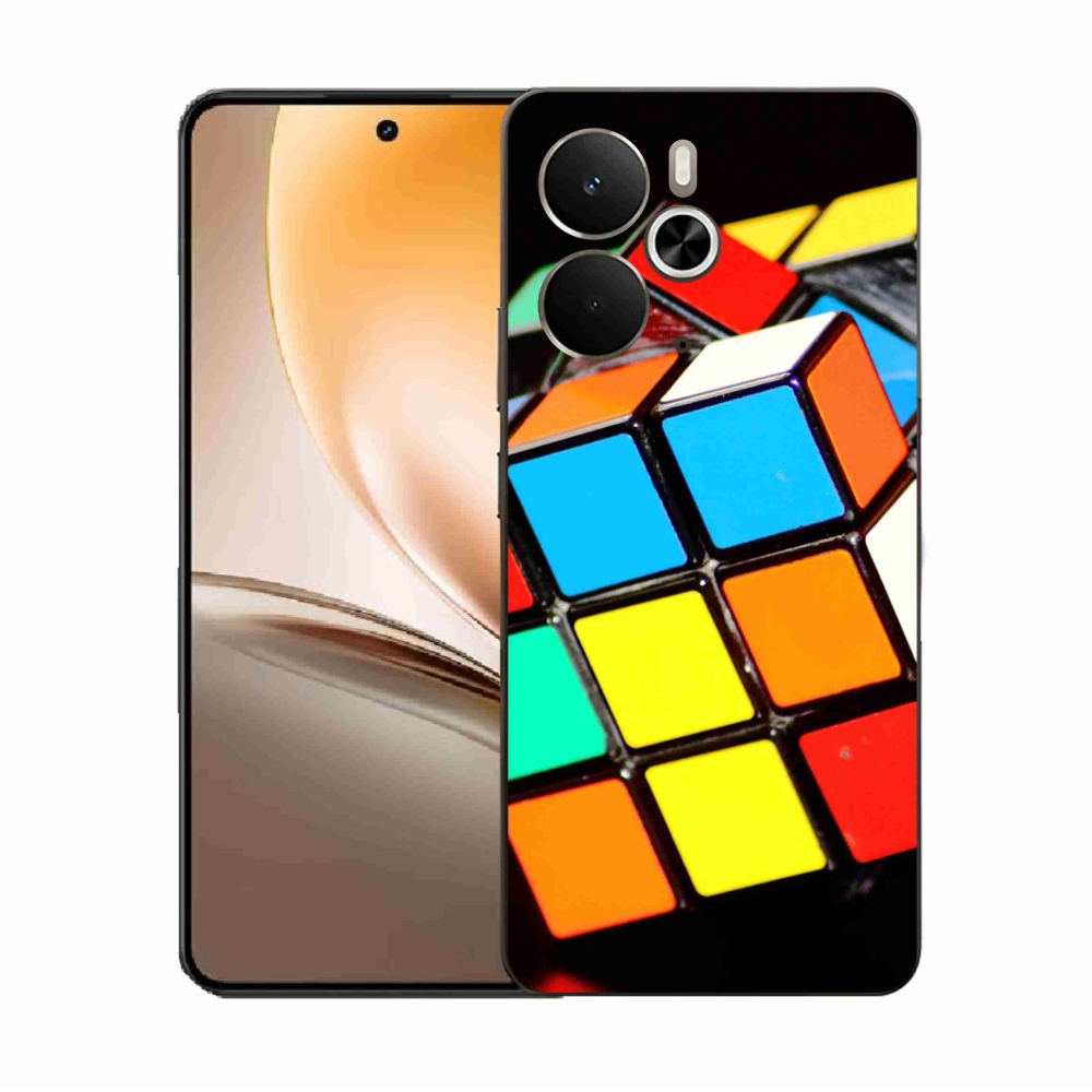 Gél borítás mmCase a Realme 14 5G/14T 5G készülékhez - Rubik-kocka
