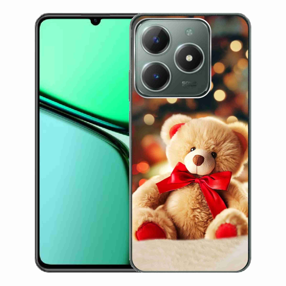 Gél borítás mmCase a Realme C61 készülékhez - mackó