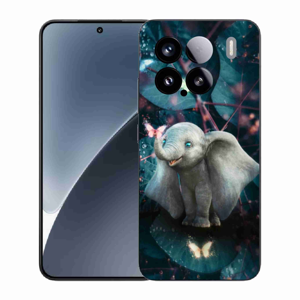 Gél borító mmCase a Xiaomi 15-öshöz - aranyos elefánt