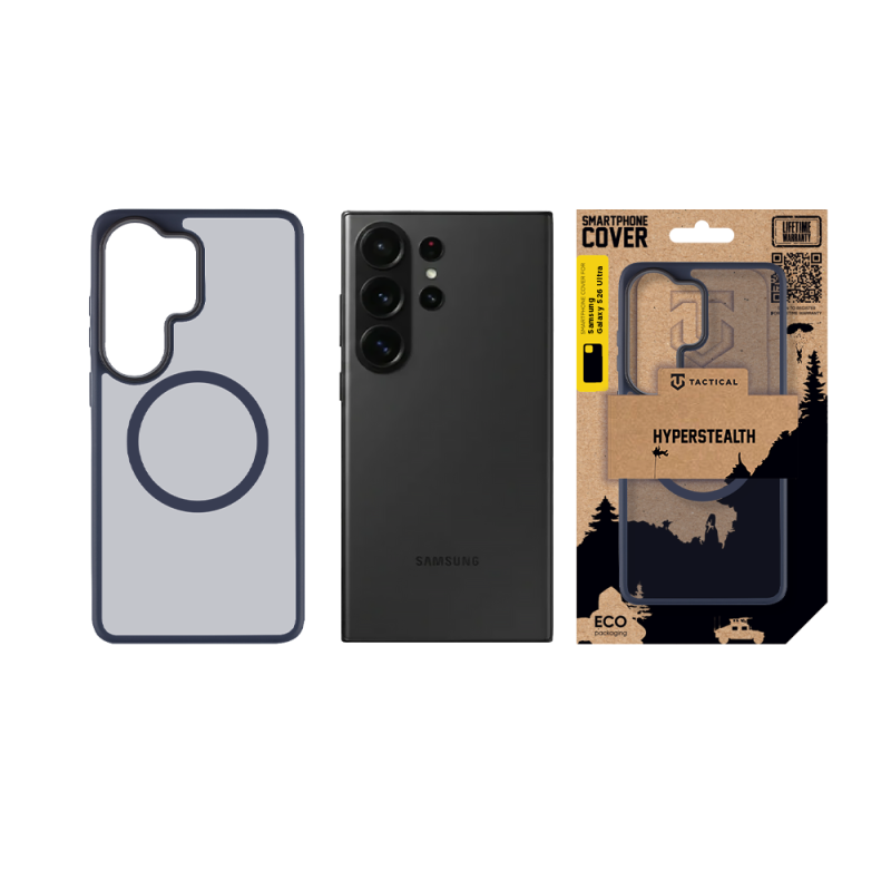 Taktikai MagForce Hyperstealth borító Samsung Galaxy S26 Ultra Deep Blue készülékre