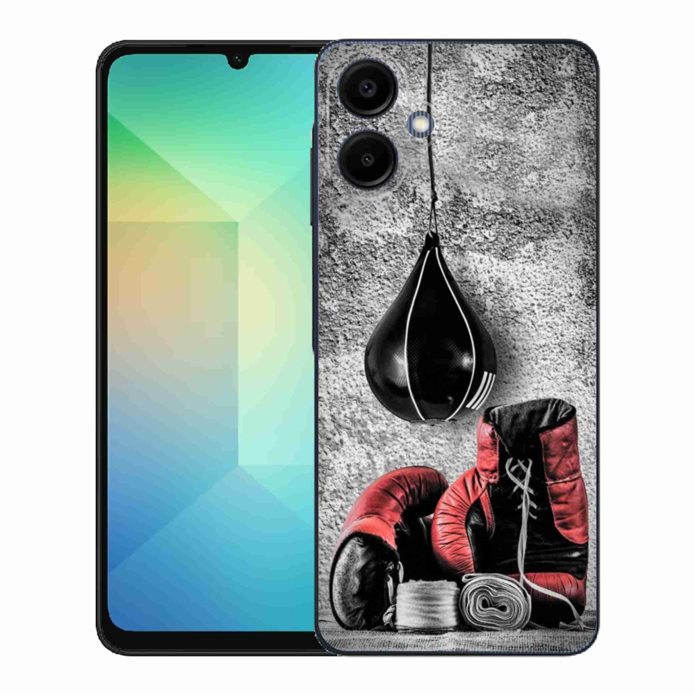Gél borítás mmCase Samsung Galaxy A06 4G - bokszzsák és kesztyű - Samsung Galaxy A06 4G számára