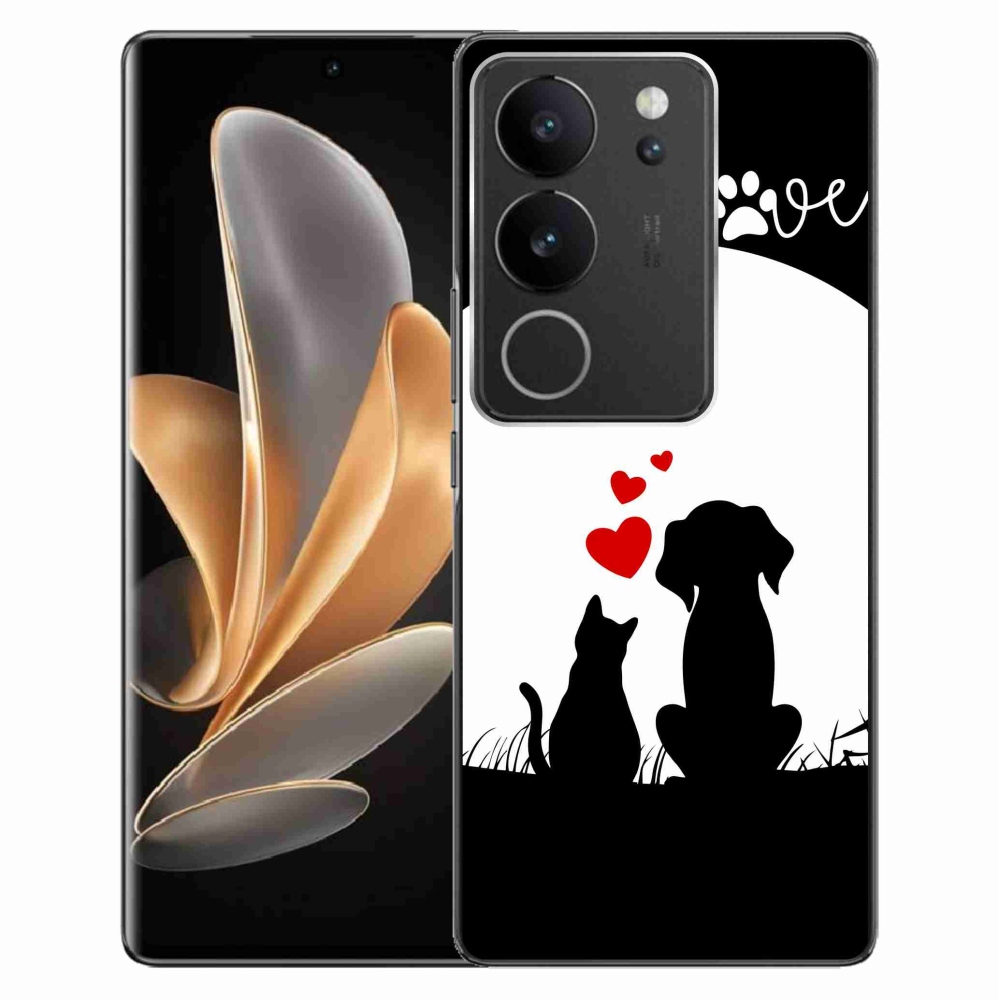 Gél tok mmCase a Vivo V29 5G-hez - állatszerelem