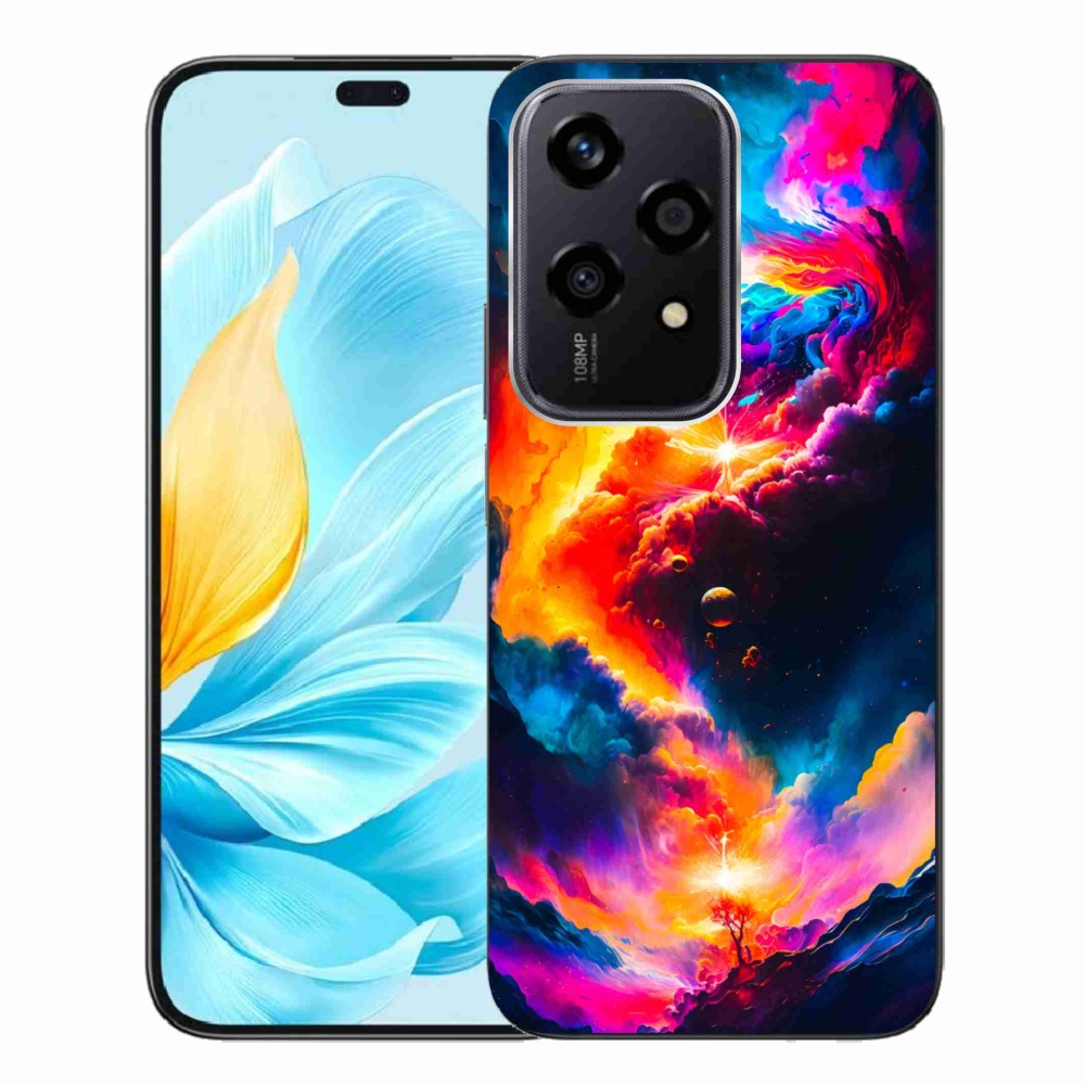 Zselés borítás mmCase a Honor 200 Lite 5G számára - absztrakt motívum