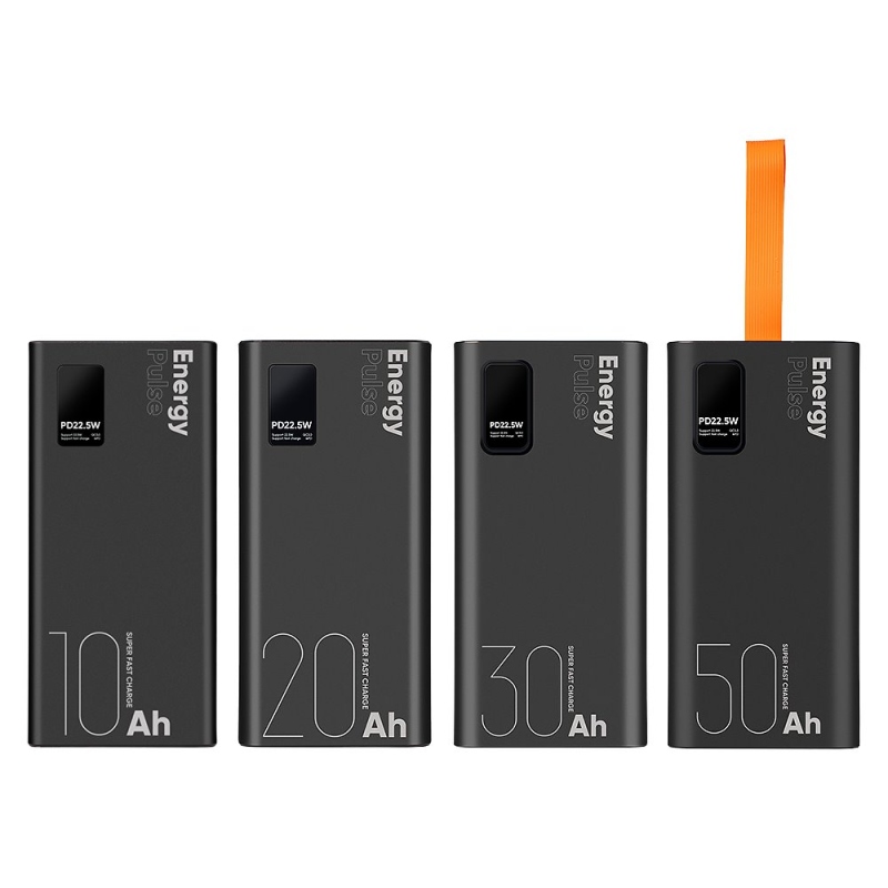 CSOMAG:ME EnergyPulse Powerbank 20000mAh 22.5W Fekete