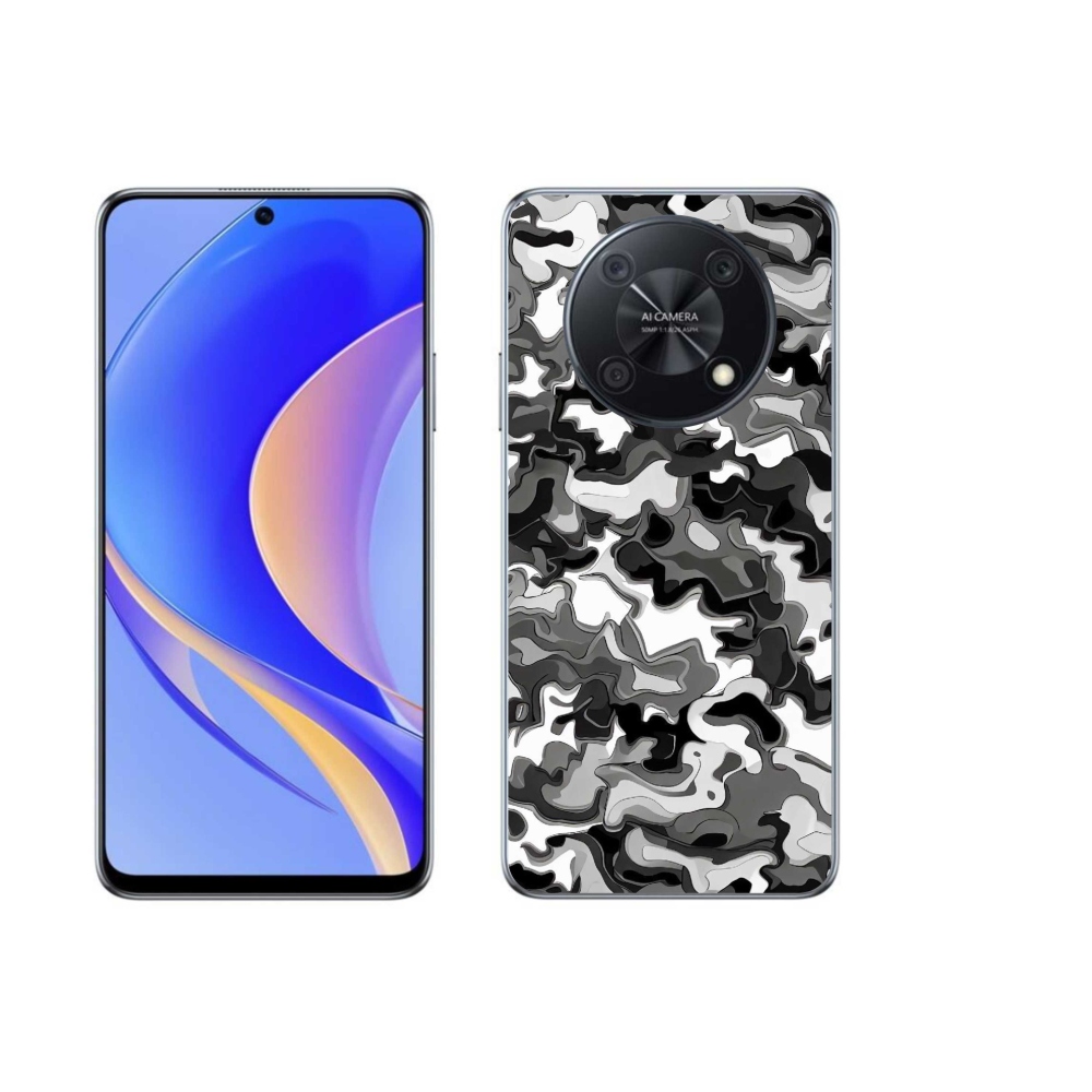 Gél borítás mmCase a Huawei Nova Y90 készülékhez - terepszínű minta 3