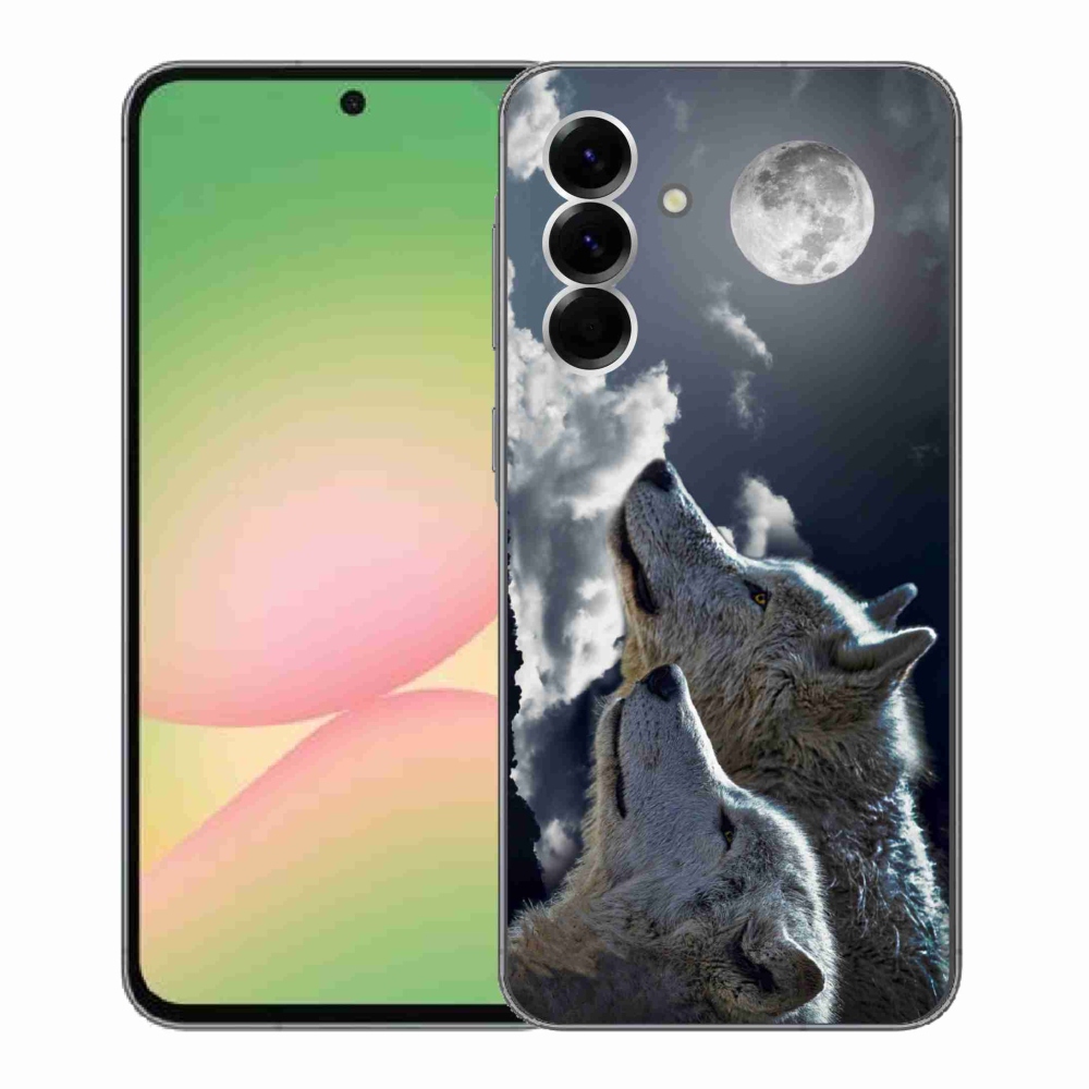 Gél védőhuzat mmCase Samsung Galaxy A56 5G - farkasok