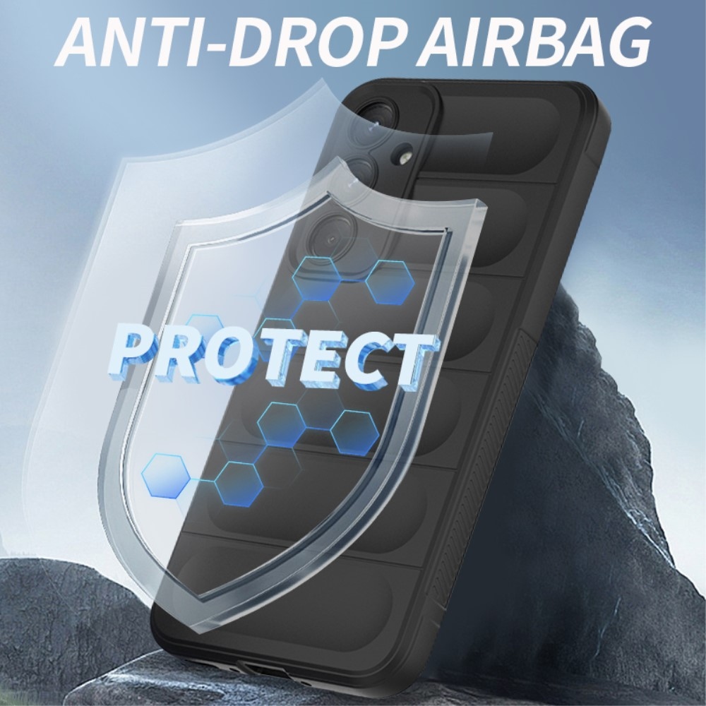 Rugg tartós zselés tok Samsung Galaxy A35 5G - fekete