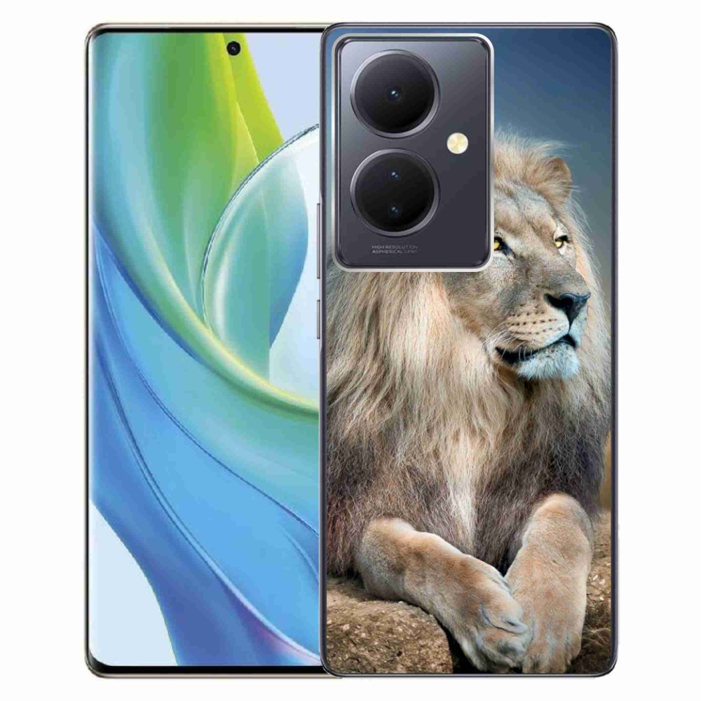 Gél tok mmCase a Vivo V29 Lite 5G-hez - Lion 1
