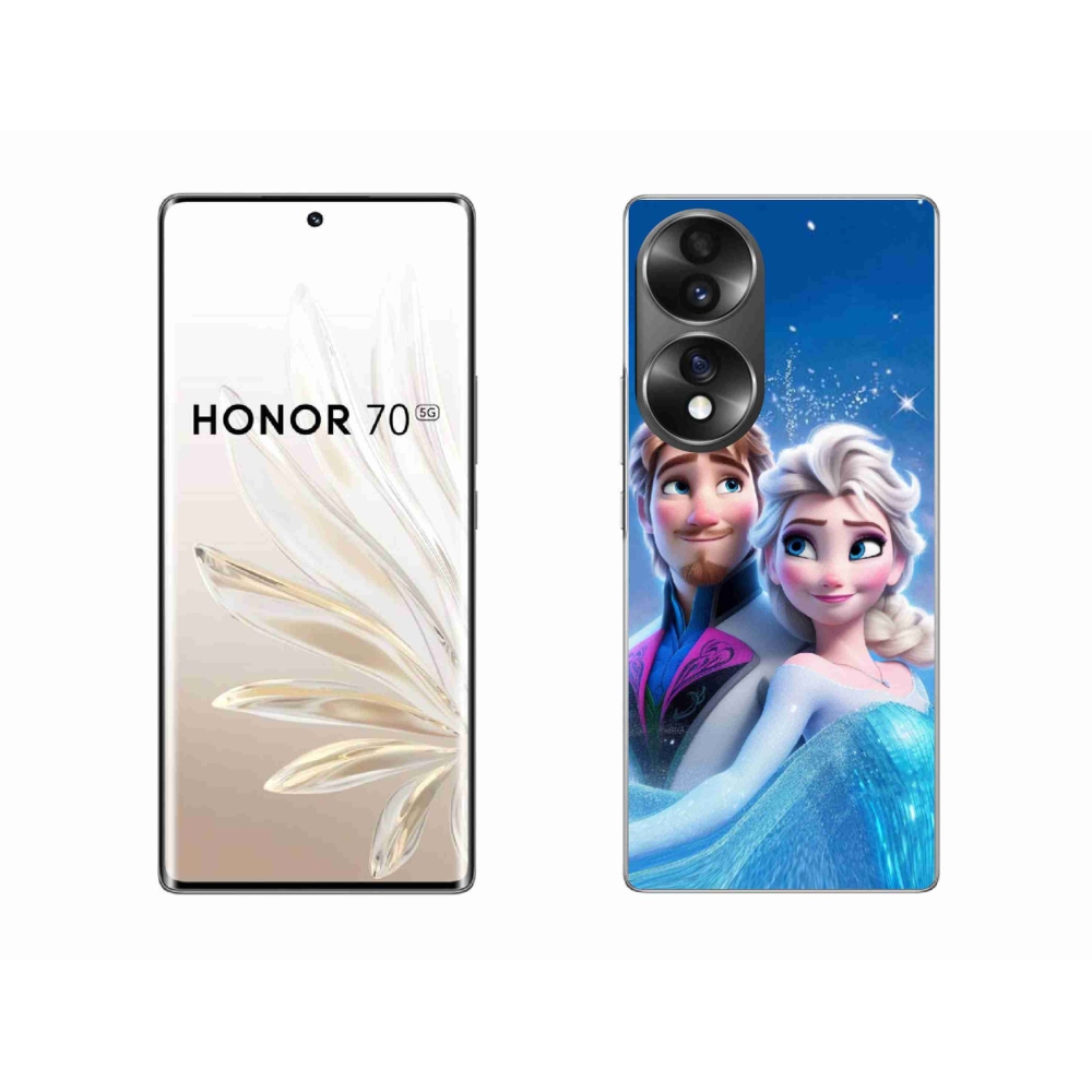 Zselés borítás mmCase for Honor 70 - Ice Kingdom 1