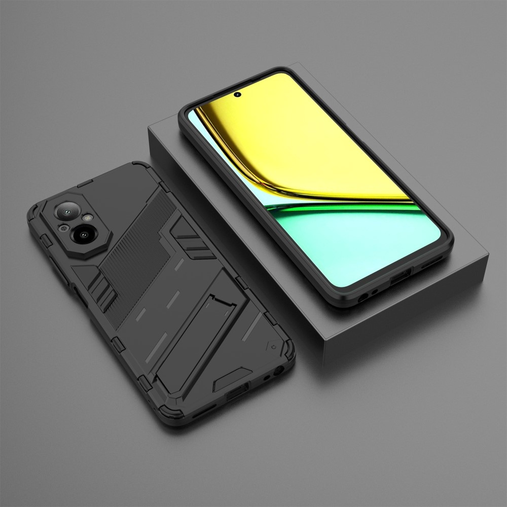 Armory tartós mobil védőhuzat Realme C67 - fekete