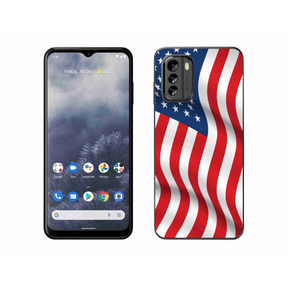 Zselés borítás mmCase a Nokia G60 5G készülékhez - amerikai zászló