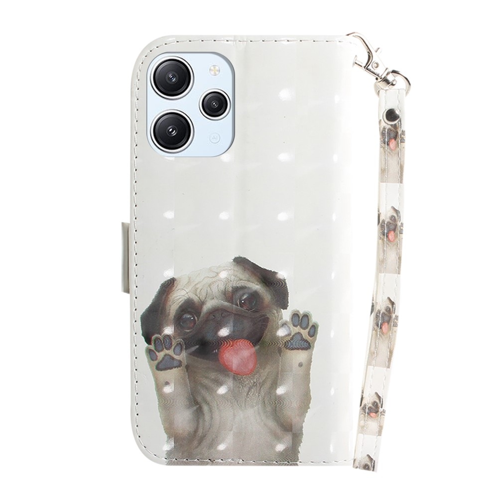 Nyomtatott könyv tok Xiaomi Redmi 12 4G/5G - kutyushoz