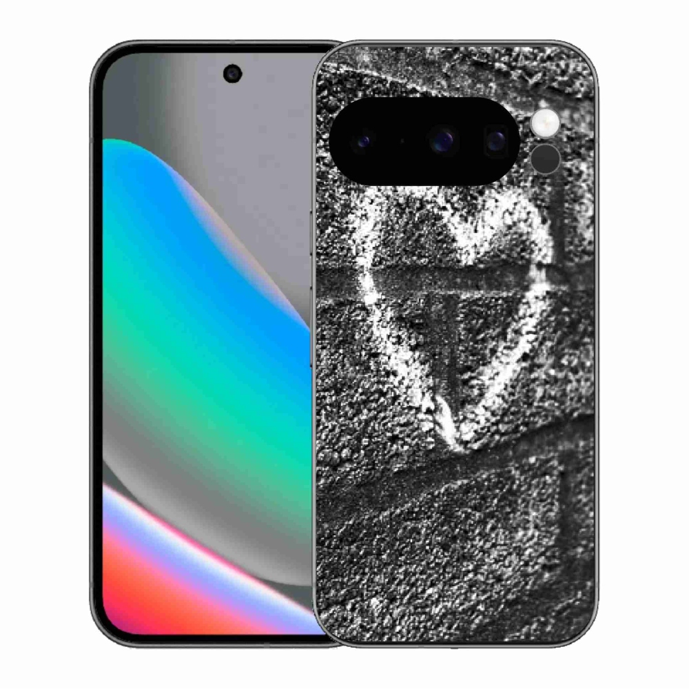 Gél borítás mmCase a Google Pixel 10 Pro számára - szív a falon