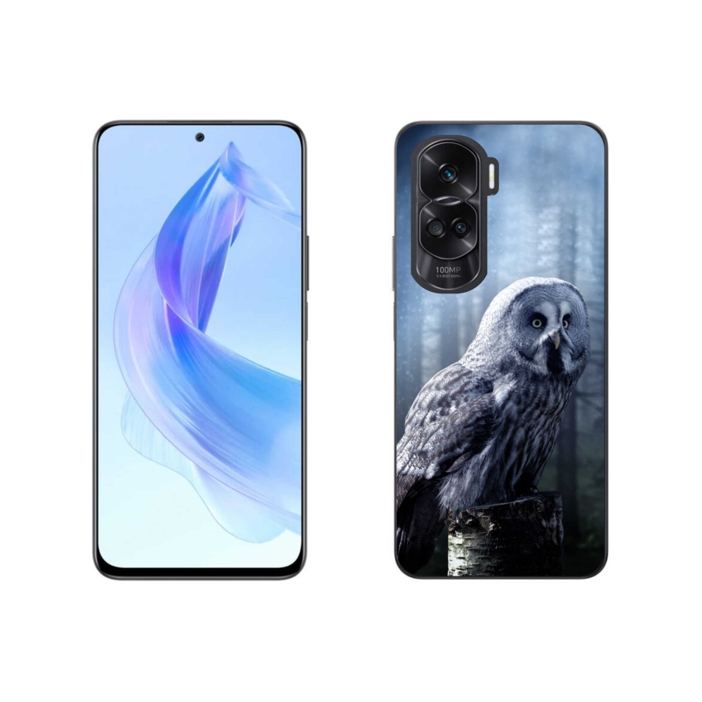 Zselés borítás mmCase a Honor 90 Lite készülékhez - bagoly