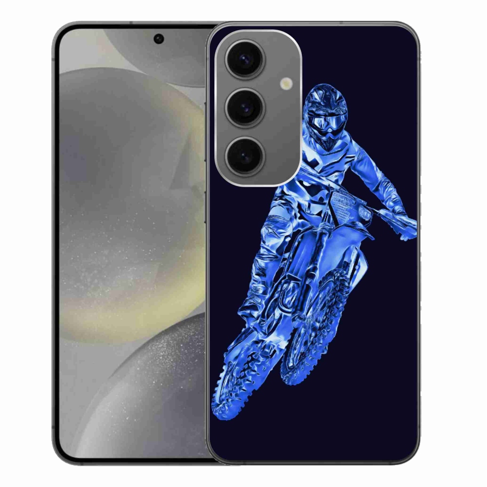 Zselés borítás mmCase Samsung Galaxy S24+ - motocross 1