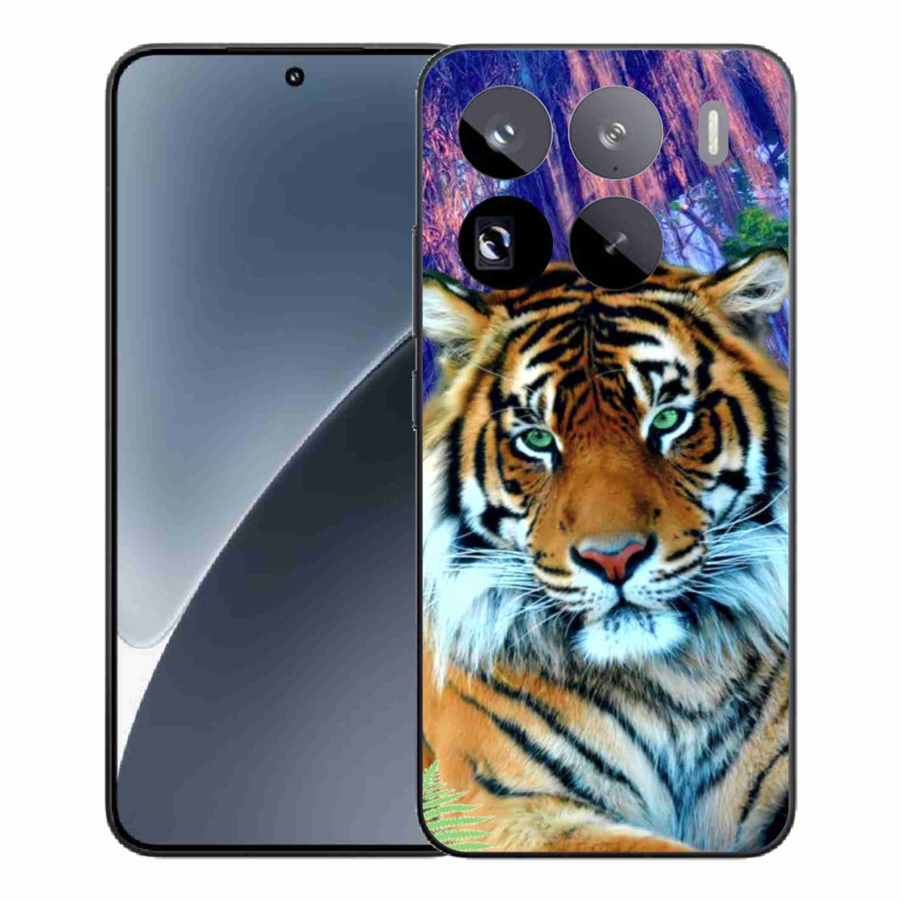 Gél borítás mmCase a Xiaomi 15 Pro számára - tigris