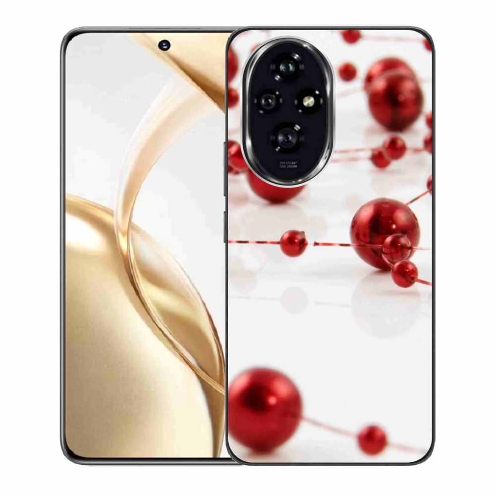 Zselés borítás mmCase a Honor 200 5G számára - karácsonyi lánc