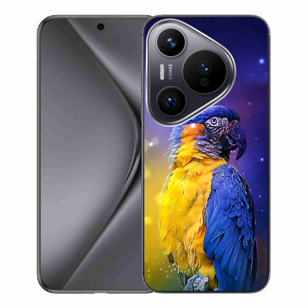 Gél tok mmCase a Huawei Pura 70 Pro készülékhez - papagáj ara 1
