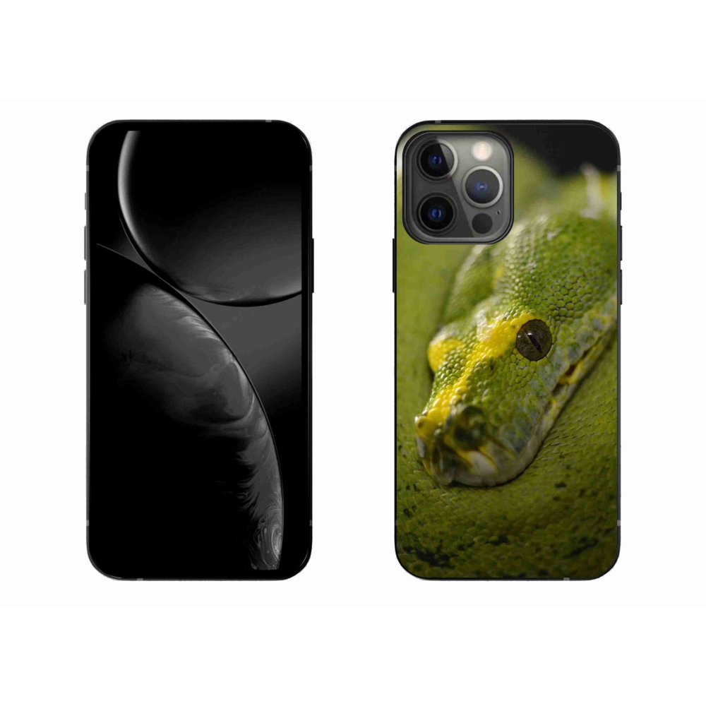 Zselés borítás mmCase iPhone 13 Pro Max készülékhez - kígyó 2