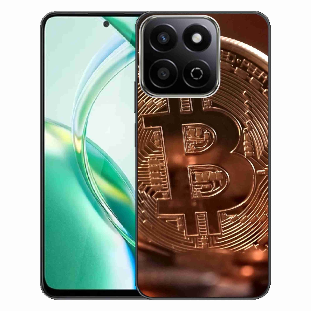 Gél borító mmCase a Honor 200 Smart 5G számára - bitcoin