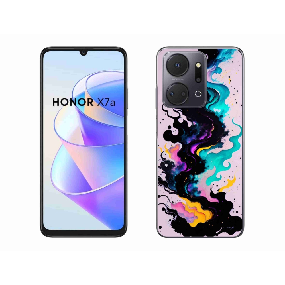 Zselés borítás mmCase a Honor X7a számára - absztrakt motívum 4