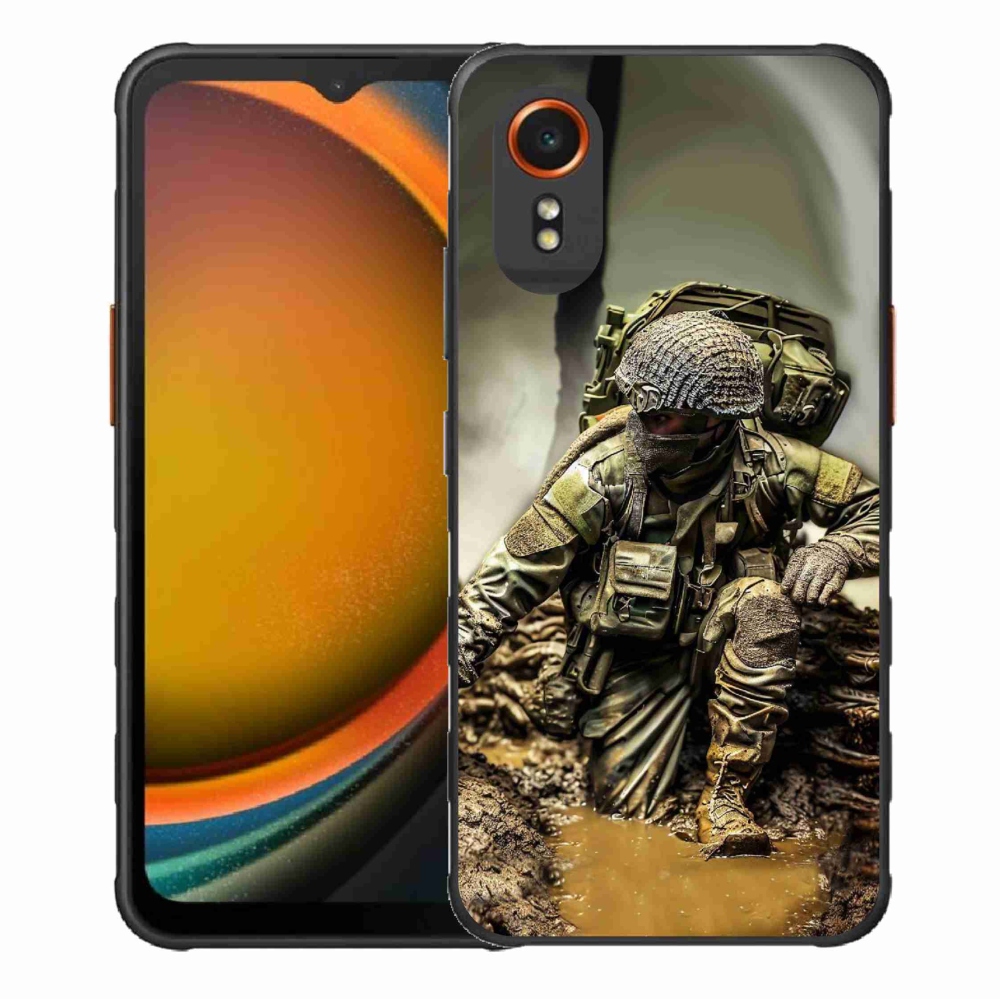Gél borítás mmCase Samsung Galaxy Xcover 7 - katonásabb