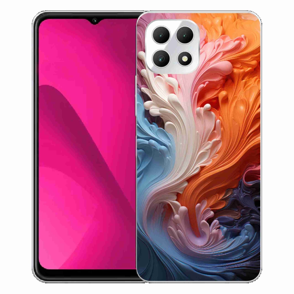 Zselés borítás mmCase a T-Mobile T Phone 2 készülékhez - absztrakt motívum 8