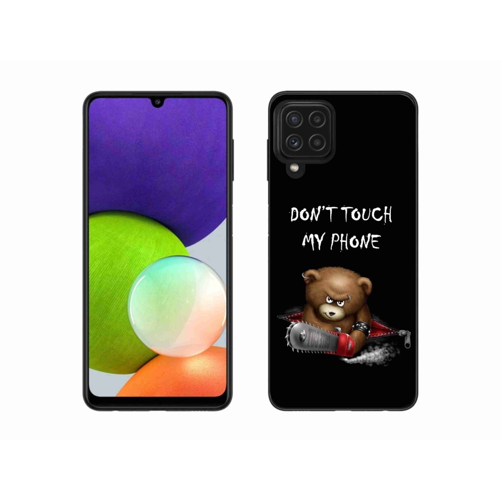 Gél védőburkolat mmCase Samsung Galaxy A22 4G - ne érintse meg a telefont