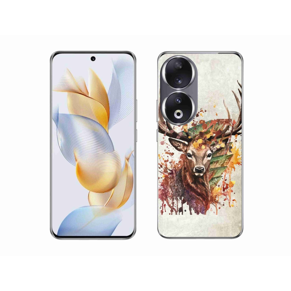 Gél tok mmCase for Honor 90 - szarvas 1