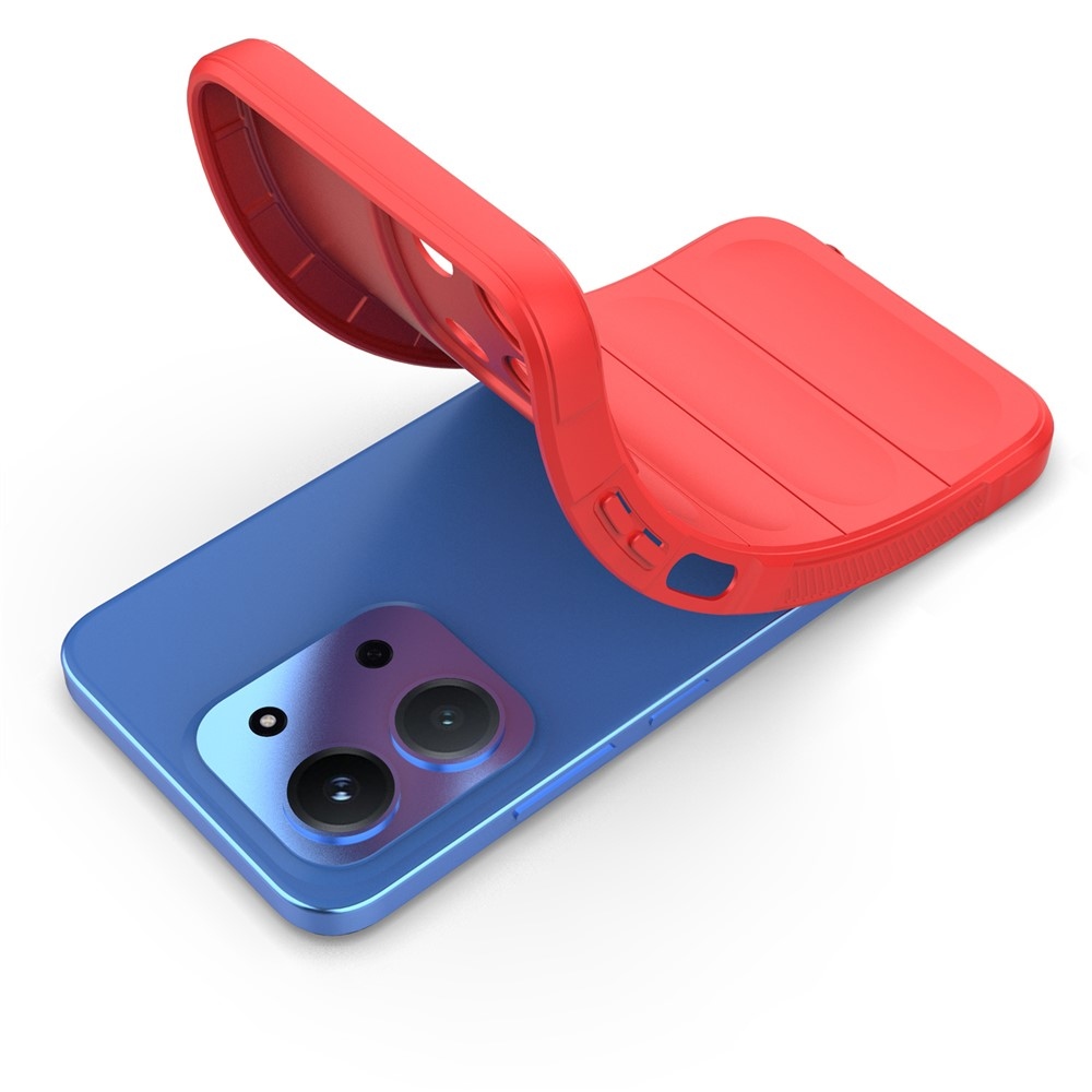 Rugg tartós zselés tok Xiaomi Redmi 15C 4G (171mm)/Poco C85 4G (171mm) - piros