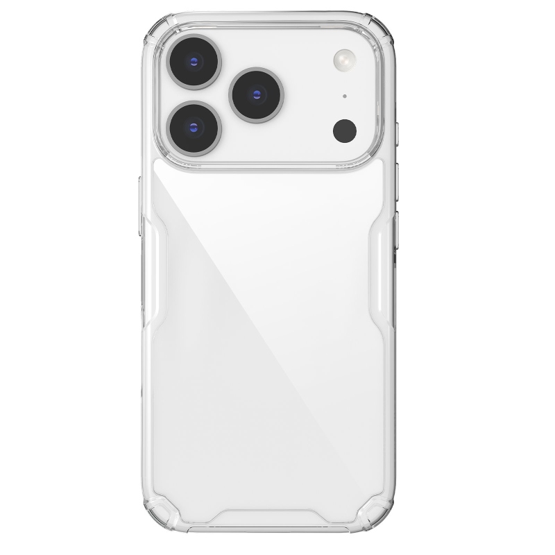 Nillkin Nature TPU PRO borító Apple iPhone 17 Pro számára Átlátszó