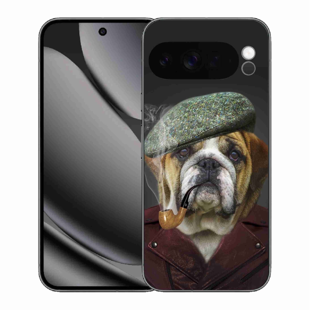 Gél borítás mmCase a Google Pixel 10 Pro XL-hez - kutya csővel