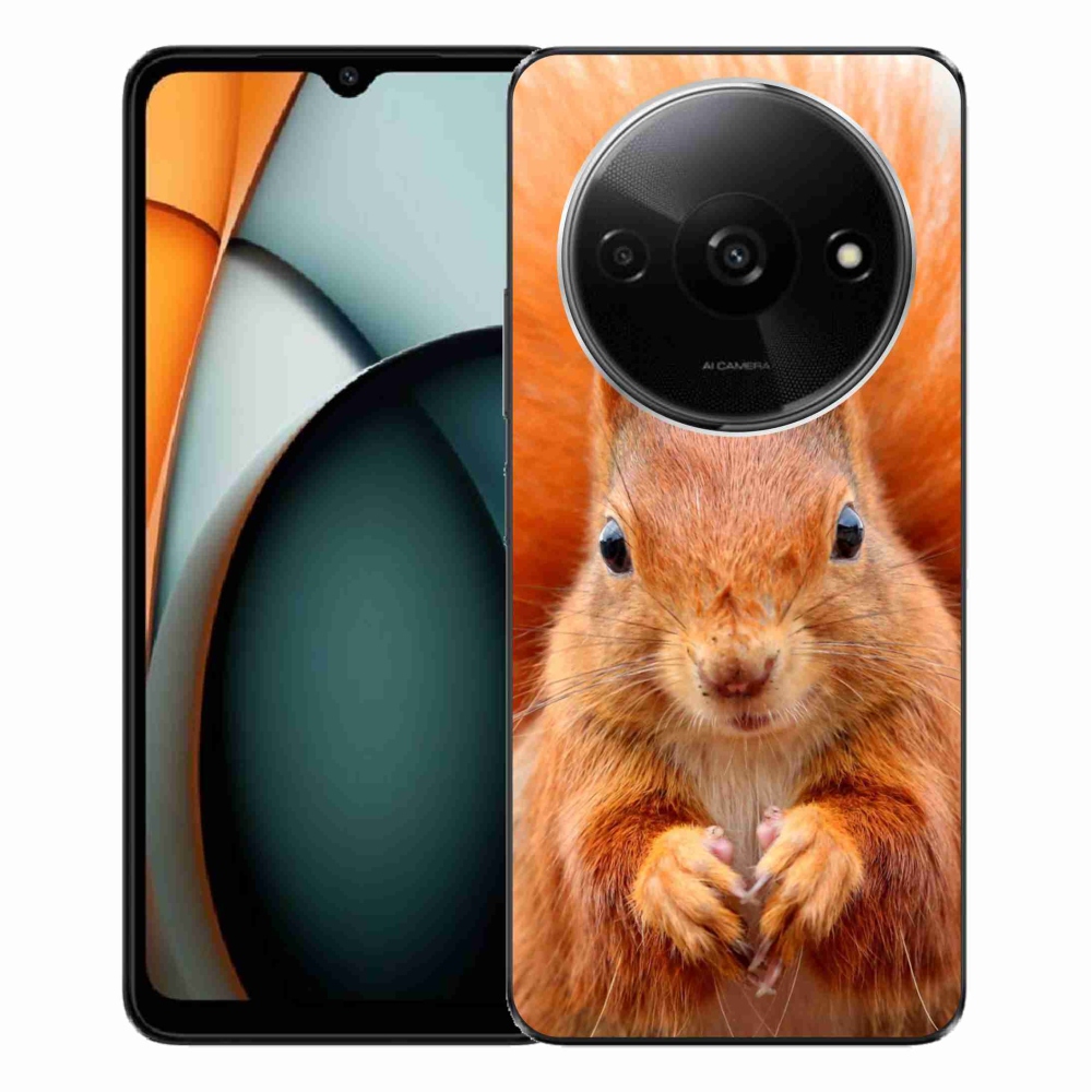 Gél borítás mmCase a Xiaomi Redmi A3 készülékhez - mókus