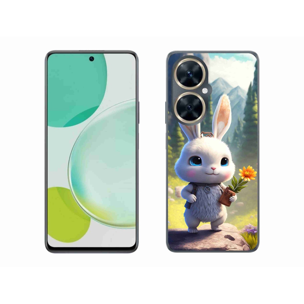 Gél borító mmCase a Huawei Nova 11i készülékhez - aranyos nyuszi
