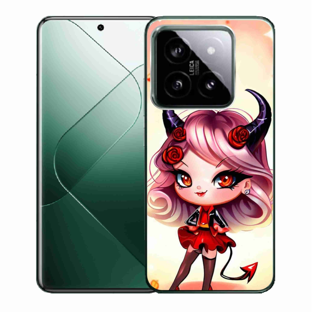 Gél borító mmCase a Xiaomi 14 - rajzfilm ördöghöz