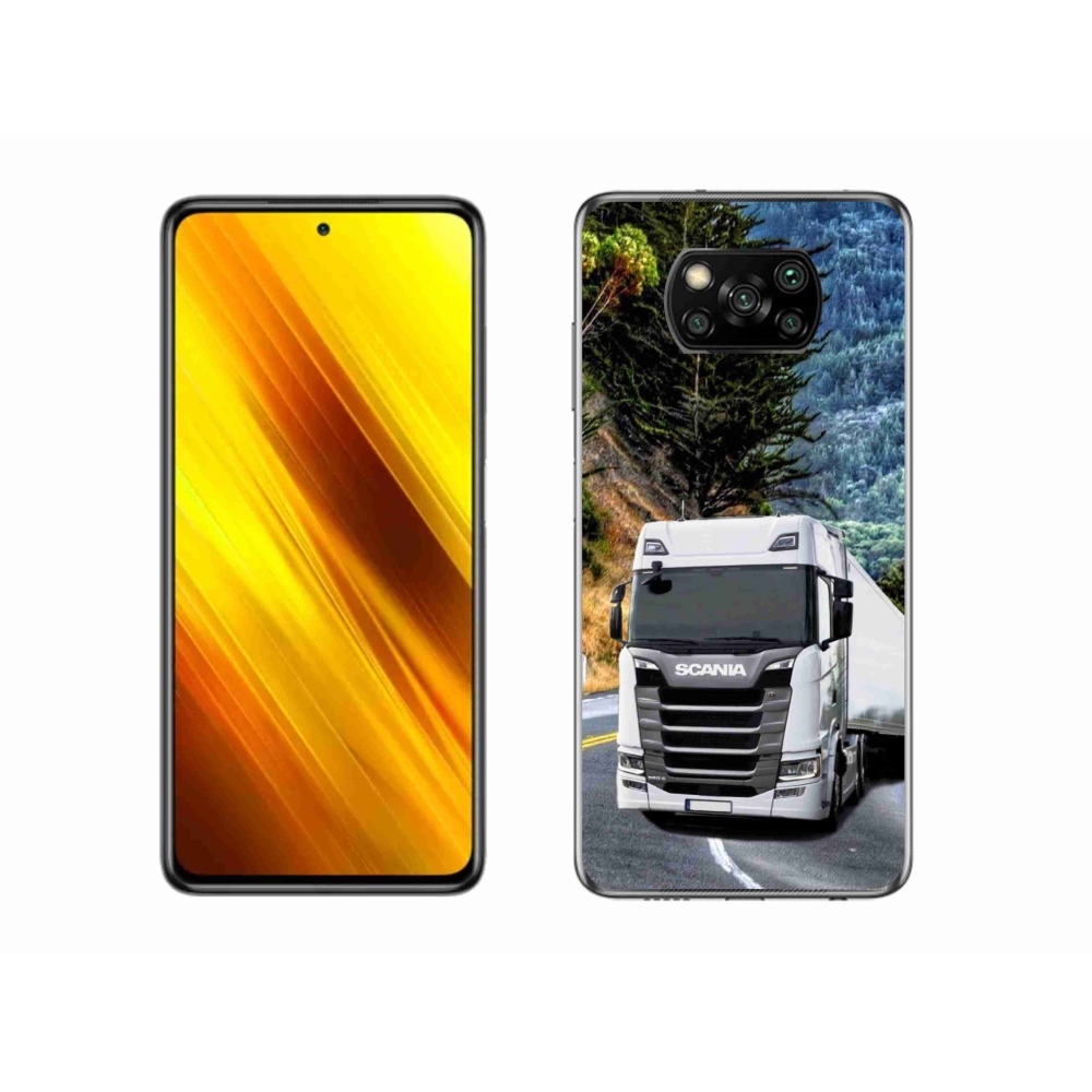 Gél borító mmCase a Xiaomi Poco X3-hoz - teherautó 1