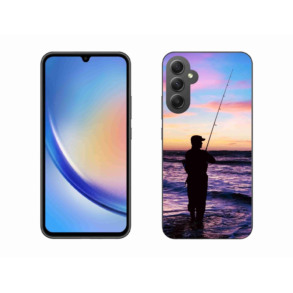 Zselés borítás mmCase Samsung Galaxy A34 5G - halászat 1