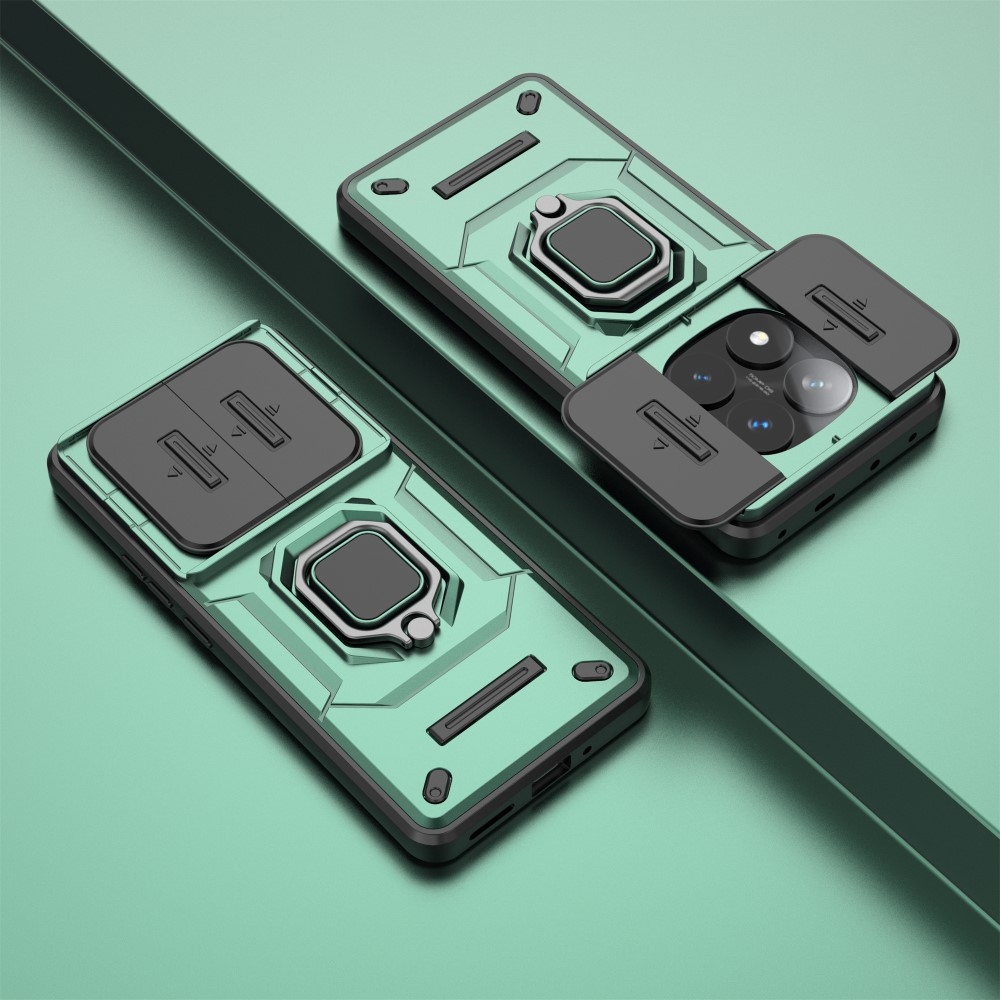 Lencseálló borítás a Xiaomi Redmi Note 14 Pro 5G/Poco X7 5G készülékhez - zöld