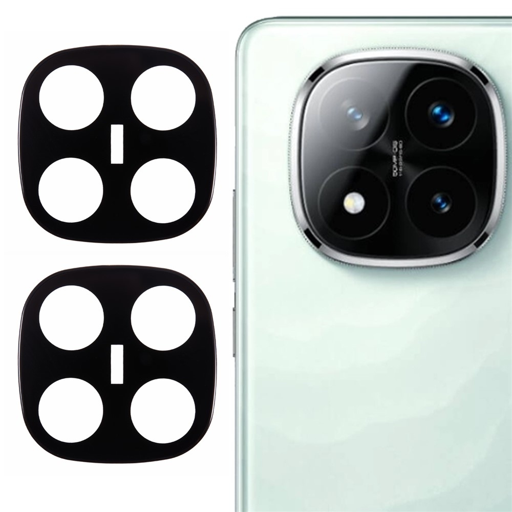 Xiaomi Redmi Note 14 Pro+ 5G kamera lencse üveg - fekete 2db